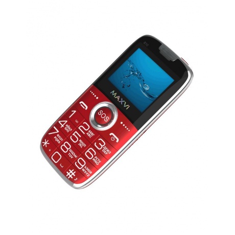 Мобильный телефон MAXVI B10 Red - фото 2