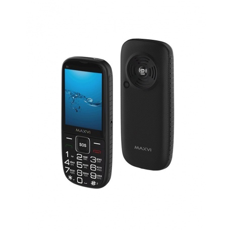 Мобильный телефон MAXVI B9 Black - фото 1