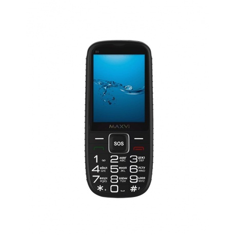 Мобильный телефон MAXVI B9 Black - фото 2