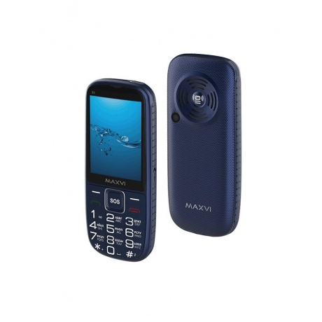 Мобильный телефон MAXVI B9 Blue - фото 1