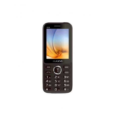 Мобильный телефон MAXVI K18 BROWN - фото 5