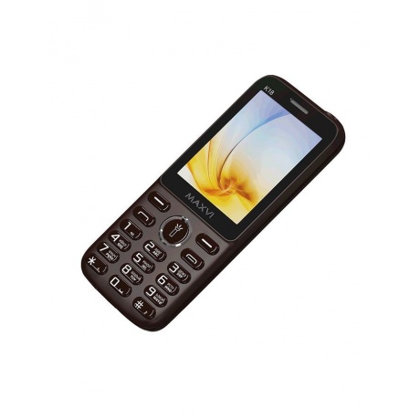 Мобильный телефон MAXVI K18 BROWN - фото 7