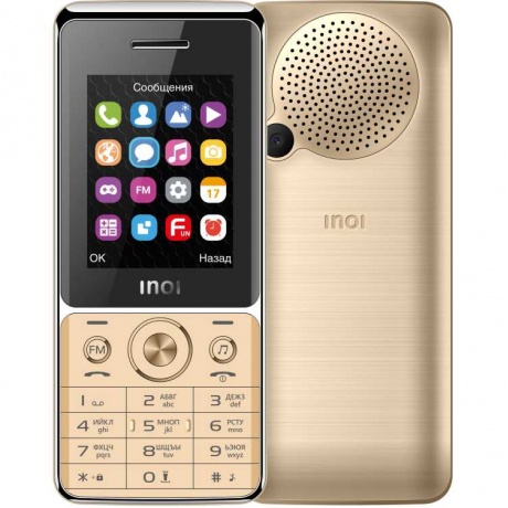 Мобильный телефон INOI 248M Gold уцененный - фото 1