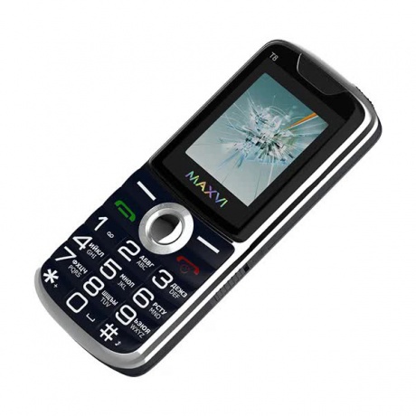 Мобильный телефон MAXVI T8 DARK BLUE - фото 4