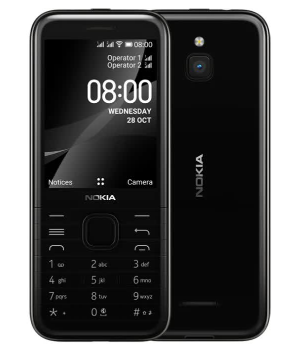 Мобильный телефон Nokia 8000 4G DS Black
