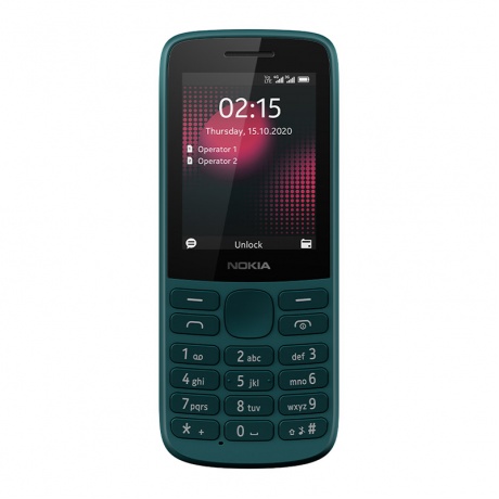 Мобильный телефон Nokia 215 Dual Sim Cyan - фото 2