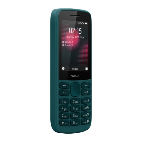 Мобильный телефон Nokia 215 Dual Sim Cyan - фото 4