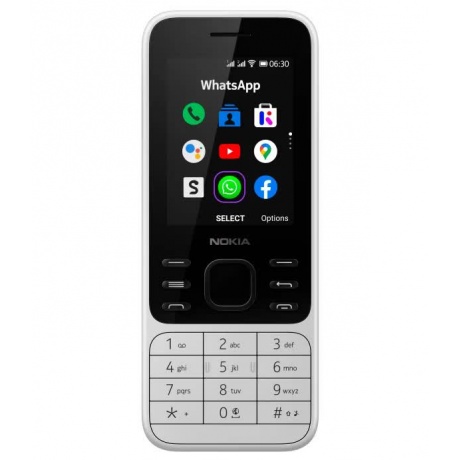 Мобильный телефон Nokia 6300 4G DS White - фото 2