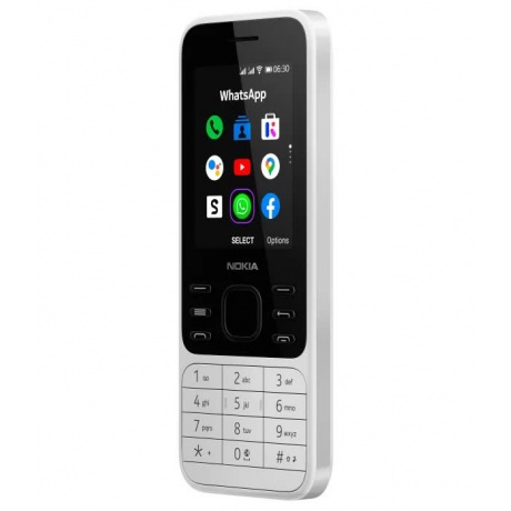 Мобильный телефон Nokia 6300 4G DS White - фото 4