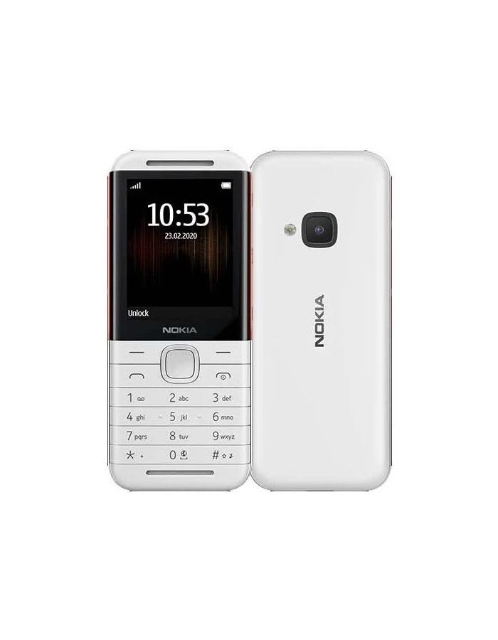 Мобильный телефон Nokia 5310 DSP TA-1212 New White/Red аккумуляторная батарея amperator bl 4ct 860mah для мобильного телефона nokia 2720f fold 5310 5630 xpressmusic 6600f fold 6700s slider 7210s supernova 7230 7310s supernova nokia x3