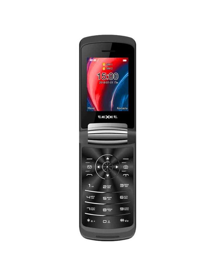 Мобильный телефон teXet TM-317 Black телефон texet tm d400 black