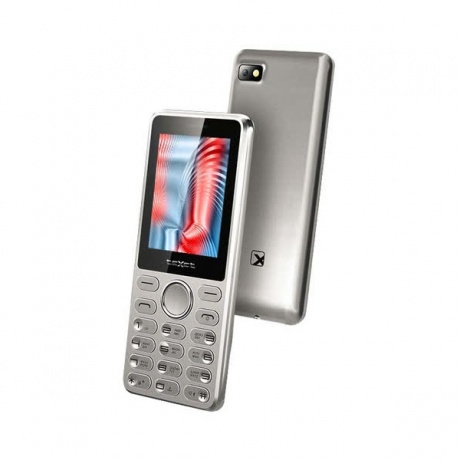 Мобильный телефон teXet TM-212 Grey - фото 2