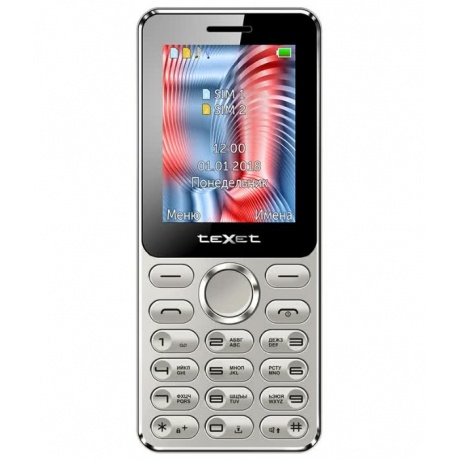 Мобильный телефон teXet TM-212 Grey - фото 4