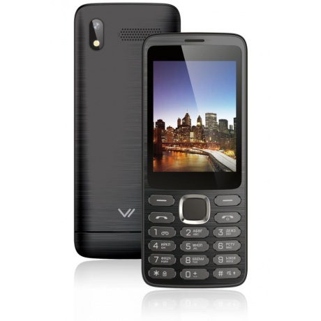 Мобильный телефон Vertex D570 Black - фото 1