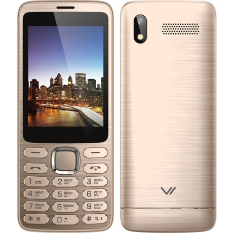 Мобильный телефон Vertex D570 Gold - фото 1
