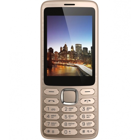 Мобильный телефон Vertex D570 Gold - фото 2