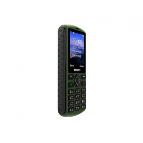Мобильный телефон Philips Xenium E218 Green - фото 5