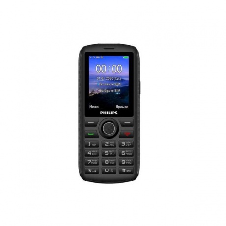 Мобильный телефон Philips Xenium E218 Dark Grey - фото 2