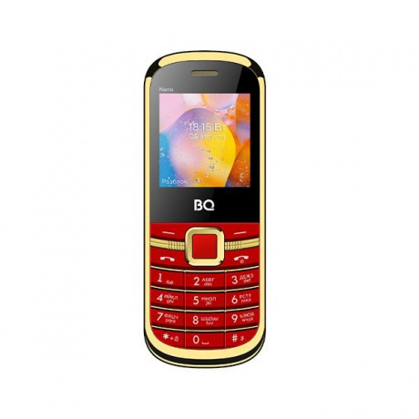 Мобильный телефон BQ 1415 Nano Red/Gold - фото 3