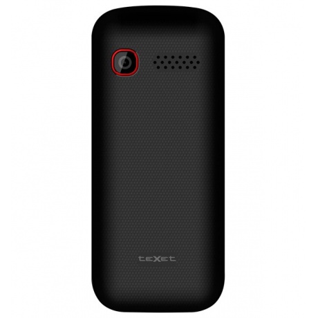 Мобильный телефон teXet TM-208 черный/красный - фото 2