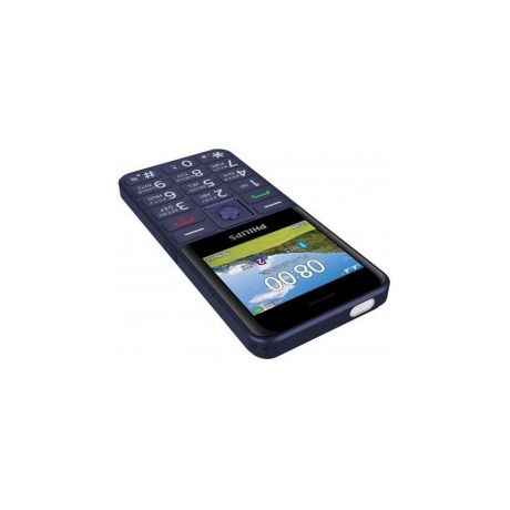 Мобильный телефон Philips Xenium E207 Blue - фото 5