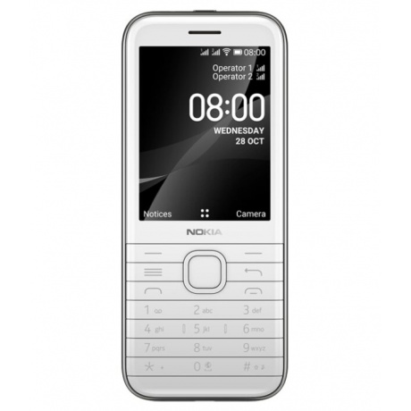 Мобильный телефон Nokia 8000 DS (TA-1303) White - фото 2