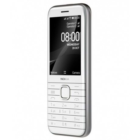 Мобильный телефон Nokia 8000 DS (TA-1303) White - фото 4