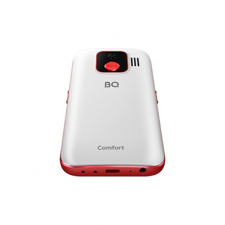 Мобильный телефон BQ 2301 Comfort White/Red - фото 2