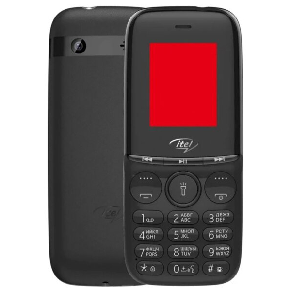 

Мобильный телефон ITEL IT2320 DS Black, Черный