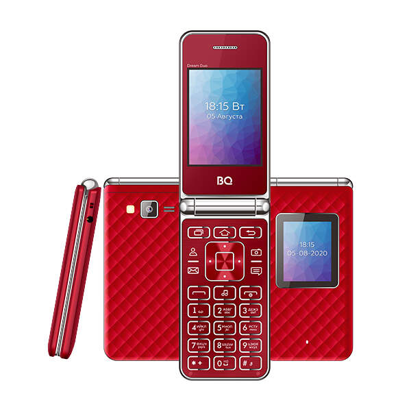 Мобильный телефон BQ 2446 Dream DUO RED