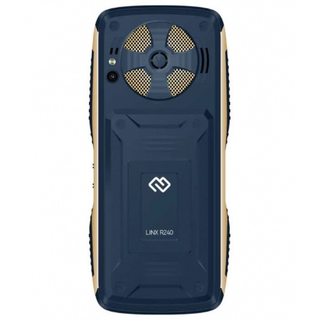 Мобильный телефон DIGMA Linx R240 Blue (3 SIM) - фото 3