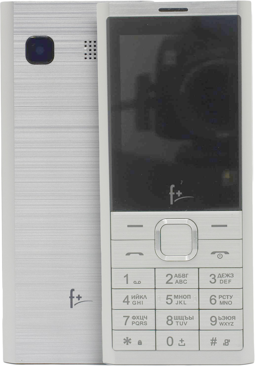 Мобильные телефон F+ B241 SILVER (2 SIM) телефон f b241 silver