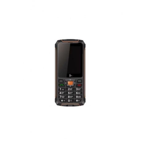 Мобильные телефон F+ R280 BLACK ORANGE (2 SIM) - фото 2
