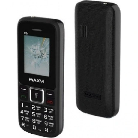 Мобильный телефон MAXVI C3N BLACK