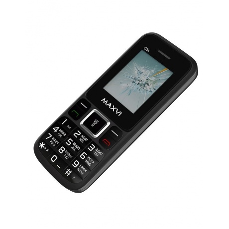 Мобильный телефон MAXVI C3N BLACK - фото 4