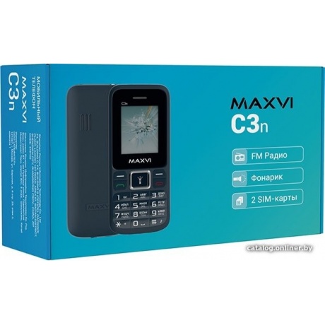 Мобильный телефон MAXVI C3N MARENGO - фото 15