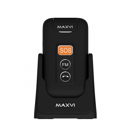 Мобильный телефон MAXVI E5 BLACK - фото 4