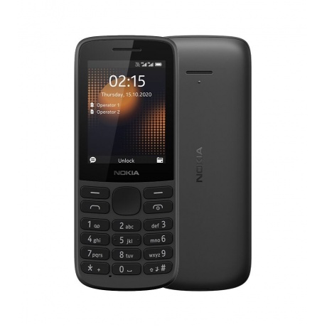 Мобильный телефон NOKIA 215 DS (TA-1272) Black - фото 1