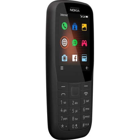 Мобильный телефон Nokia 220 DS (TA-1155) Black - фото 4