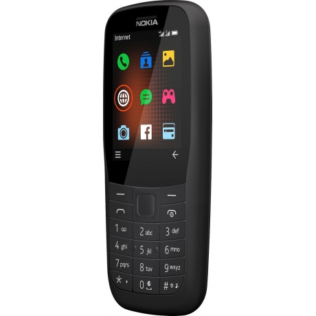 Мобильный телефон Nokia 220 DS (TA-1155) Black - фото 5