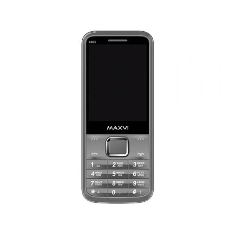 Мобильный телефон Maxvi X800 Grey - фото 2