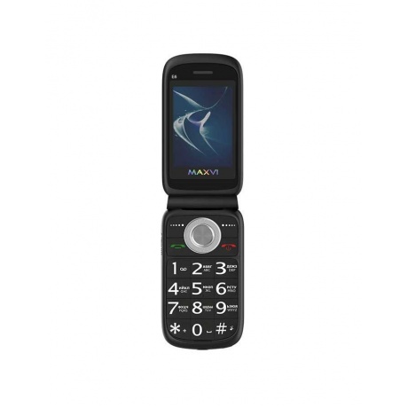 Мобильный телефон MAXVI E6 BLACK (2 SIM) - фото 4