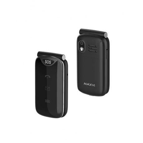 Мобильный телефон MAXVI E6 BLACK (2 SIM) - фото 10