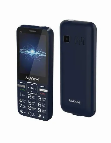 Мобильный телефон MAXVI P3 BLUE (2 SIM)