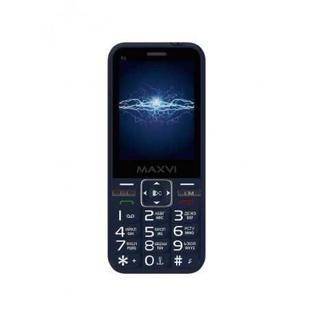 Мобильный телефон MAXVI P3 BLUE (2 SIM) - фото 2