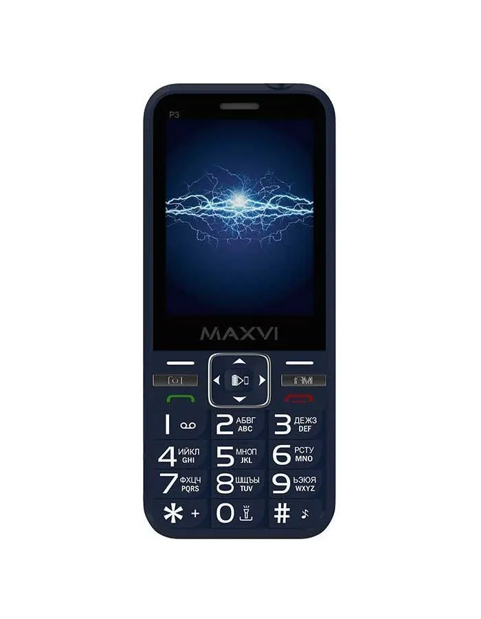 Мобильный телефон MAXVI P3 BLUE (2 SIM) - фото 2
