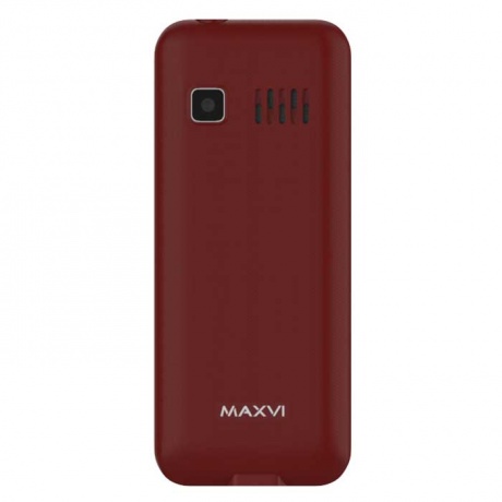 Мобильный телефон MAXVI P3 WINE RED (2 SIM) - фото 4