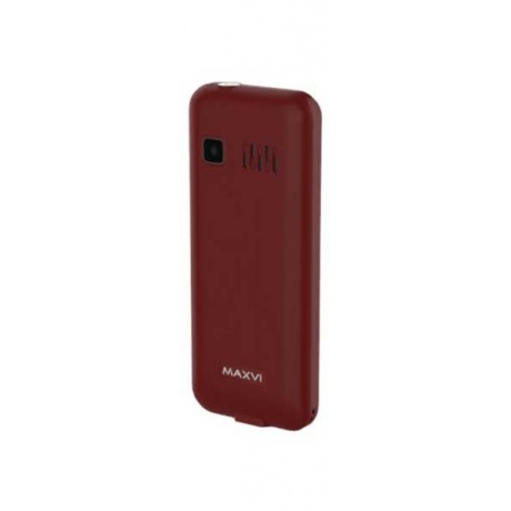 Мобильный телефон MAXVI P3 WINE RED (2 SIM) - фото 10