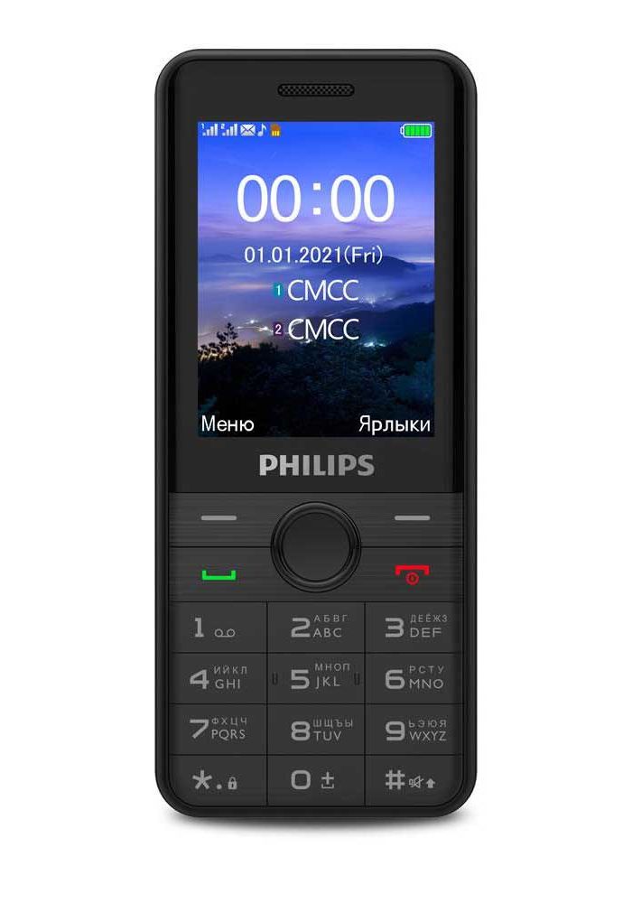 Мобильный телефон Philips Xenium E172 цена и фото