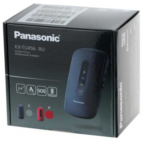 Мобильный телефон Panasonic KX-TU456RU Red - фото 10